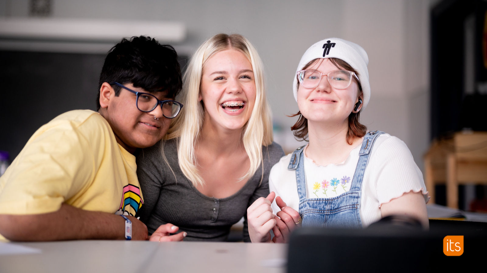 Glücklich Schüler:innen auf Esrum Kost- og Friskole